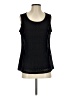 Susan Graver 100% Polyester Black Sleeveless Top Size S - photo 1
