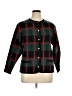 Crystal-Kobe 100% Acrylic Plaid Green Jacket Size XL - photo 1