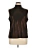 Laura Ashley Metallic Brown Sleeveless Blouse Size XL - photo 1