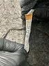 lucy Chevron-herringbone Gray Casual Pants Size L - photo 8
