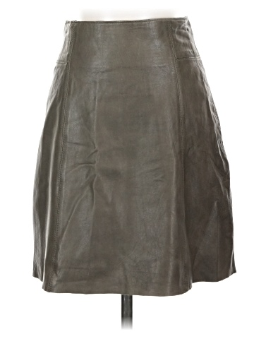 Zara Faux Leather Skirt (view 1)