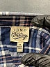 Como Vintage Plaid Blue Long Sleeve Button-Down Shirt Size XL - photo 7