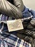 Como Vintage Plaid Blue Long Sleeve Button-Down Shirt Size XL - photo 8