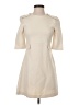 Zara Solid Ivory Casual Dress Size XS - photo 1