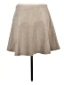 BCBGMAXAZRIA Solid Tan Faux Leather Skirt Size M - photo 2