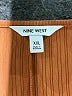 Nine West Solid Orange Cocktail Dress Size XXL - photo 7