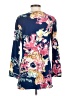 Natori Blue 3/4 Sleeve T-Shirt Size S - photo 2