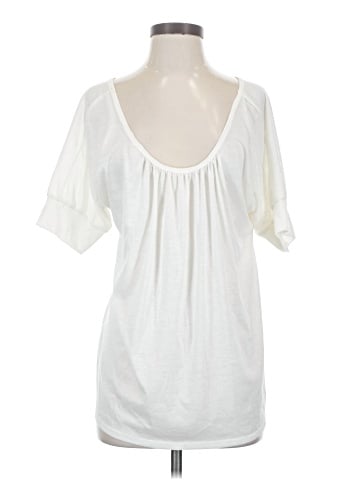 Iris Design Short Sleeve Blouse (view 1)