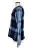 DG^2 by Diane Gilman Checkered-gingham Blue Pullover Sweater Size M - photo 5