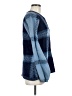 DG^2 by Diane Gilman Checkered-gingham Blue Pullover Sweater Size M - photo 4