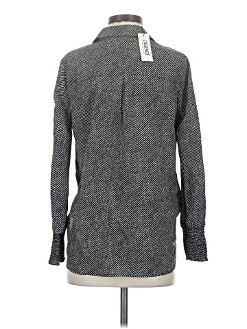 L'Agence Long Sleeve Silk Top (view 2)