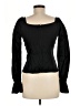Do & Be 100% Cotton Black Long Sleeve Top Size M - photo 2