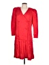Jonathan Martin 100% Silk Red Casual Dress Size 12 - photo 1