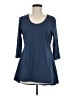 Peruvian Connection Blue 3/4 Sleeve Top Size M - photo 1