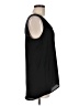 Banana Republic 100% Polyester Black Sleeveless Top Size Med Petite - photo 4