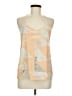 Mara Hoffman 100% Polyester Tan Sleeveless Blouse Size M - photo 1