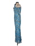 Zara Blue Cocktail Dress Size S - photo 5