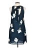 Amanda Uprichard 100% Polyester Floral Blue Casual Dress Size S - photo 2
