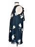 Amanda Uprichard 100% Polyester Floral Blue Casual Dress Size S - photo 5