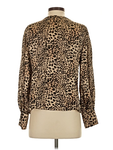 Rebecca Taylor Long Sleeve Silk Top (view 2)