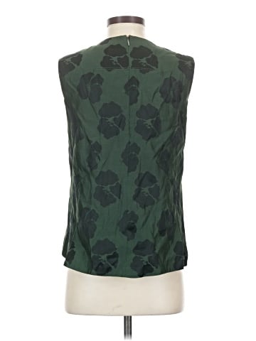 Tory Burch Sleeveless Silk Top (view 2)