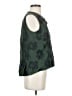 Tory Burch Green Sleeveless Silk Top Size 4 - photo 4