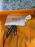 HD in Paris Orange Long Sleeve Blouse Size 0 - photo 7