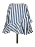 MNG Stripes Blue Casual Skirt Size XS - photo 1