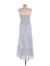 Sim & Sam Polka Dots Blue Casual Dress Size L - photo 2