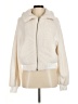 Fancyinn 100% Polyester Ivory Faux Fur Jacket Size M - photo 1