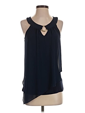 Iz Byer Sleeveless Blouse (view 1)