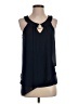 Iz Byer Black Sleeveless Blouse Size XS - photo 1