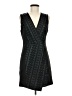 BCBGMAXAZRIA 100% Polyurethane Argyle Black Cocktail Dress Size M - photo 1