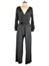 Amour Vert Chevron-herringbone Gray Jumpsuit Size L - photo 1