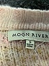 Moon River Tweed Pink Cardigan Size S - photo 6