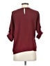 B_envied 100% Polyester Burgundy 3/4 Sleeve Blouse Size S - photo 2