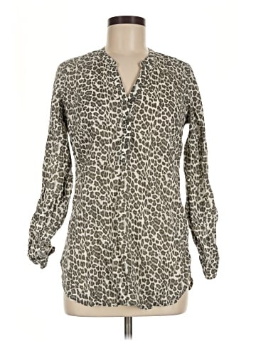 M&S Long Sleeve Blouse (view 1)