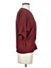 B_envied 100% Polyester Burgundy 3/4 Sleeve Blouse Size S - photo 4