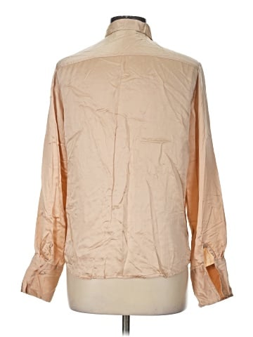 CW Long Sleeve Silk Top (view 2)