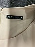 Zara Solid Tan Casual Dress Size S - photo 7