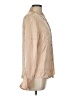 CW 100% Silk Tan Long Sleeve Silk Top Size 12 - photo 4