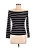 Shein Black Long Sleeve Top Size 6 - photo 1