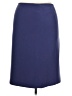 Kasper 100% Polyester Solid Blue Formal Skirt Size 16 - photo 2