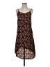 Ambiance Apparel 100% Polyester Floral Black Casual Dress Size S - photo 1