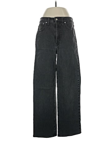 Madewell The Perfect Vintage Wide-Leg Jean in Belmere Wash (view 1)