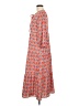 Unbranded 100% Polyester Paisley Orange Casual Dress Size M - photo 5
