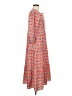 Unbranded 100% Polyester Paisley Orange Casual Dress Size M - photo 4