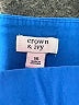 Crown & Ivy Color Block Blue Active Pants Size 16 - photo 7