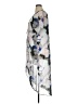 Boutique + 100% Polyester Silver Kimono Size 0X - 1X Plus - photo 5