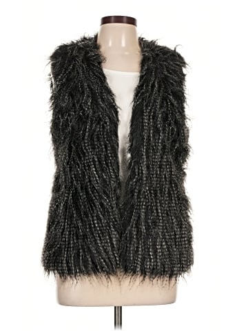 Bella Bird Faux Fur Vest (view 1)